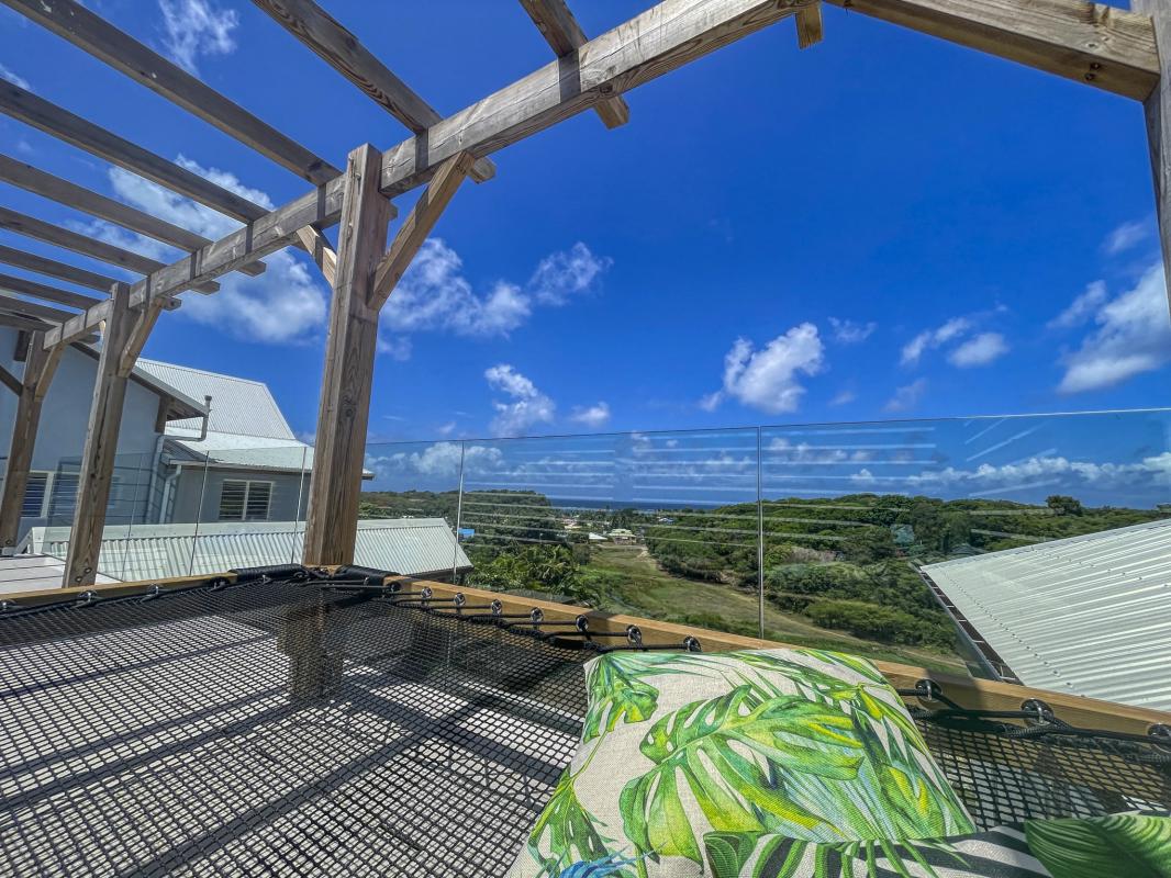 Location villa vue mer Sainte Anne Guadeloupe-Roof top-26
